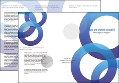 modele depliant 3 volets  6 pages  texture contexture structure MFLUOO33151