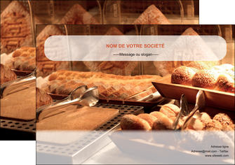 personnaliser modele de affiche patisserie pain brioches boulangerie MIDLU33179