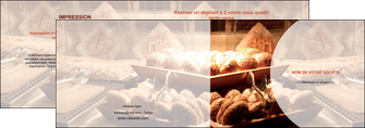 creer modele en ligne depliant 2 volets  4 pages  boulangerie pain brioches boulangerie MLIG33275