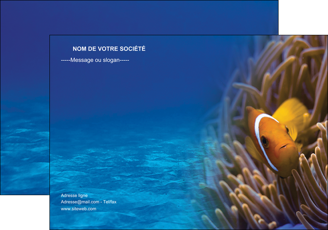modele en ligne affiche paysage belle photo nemo poisson MIDBE33453