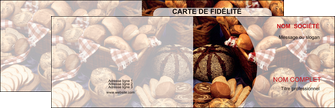 personnaliser modele de carte de visite boulangerie pain boulangerie patisserie MLIG33543