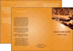 modele en ligne depliant 3 volets  6 pages  boulangerie boulangerie pains viennoiserie MLIG33637
