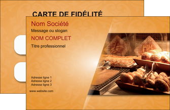 realiser carte de visite boulangerie boulangerie pains viennoiserie MLIG33653