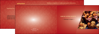 modele depliant 2 volets  4 pages  boulangerie pain boulangerie patisserie MID33723