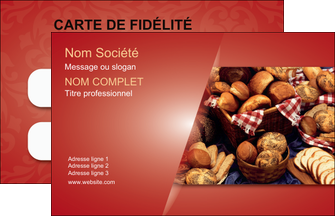imprimerie carte de visite boulangerie pain boulangerie patisserie MID33729