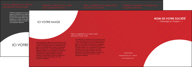 realiser depliant 4 volets  8 pages  texture contexture structure MLIP33923