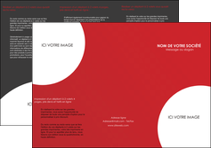 cree depliant 3 volets  6 pages  texture contexture structure MLIG33937