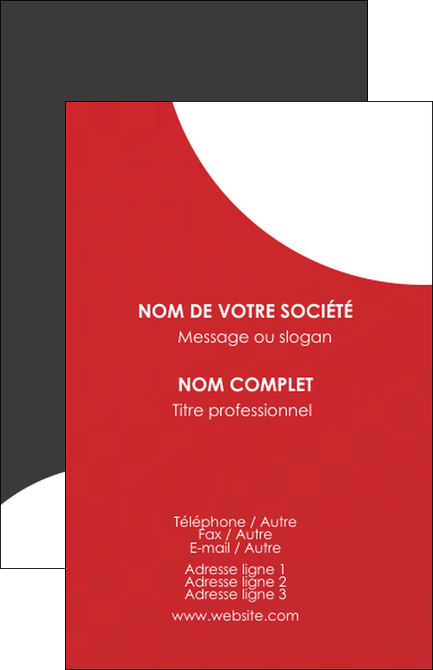 personnaliser modele de carte de visite texture contexture structure MLIP33947