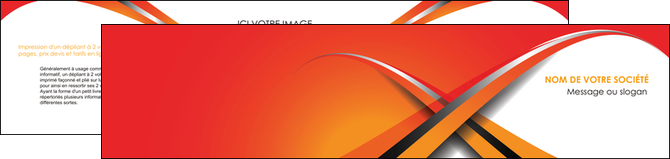 creer modele en ligne depliant 2 volets  4 pages  texture contexture structure MIS33957