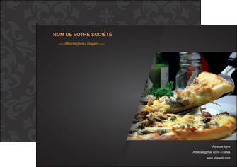 maquette en ligne a personnaliser affiche pizzeria et restaurant italien pizza pizzeria restaurant italien MLGI34013