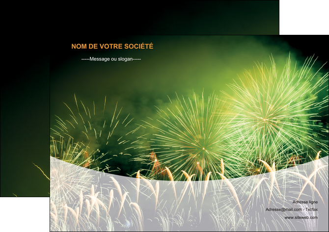 creation graphique en ligne affiche artificier feu dartifice artifice MLIG34089