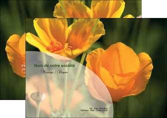 modele flyers agriculture fleurs bouquetier horticulteur MFLUOO34119