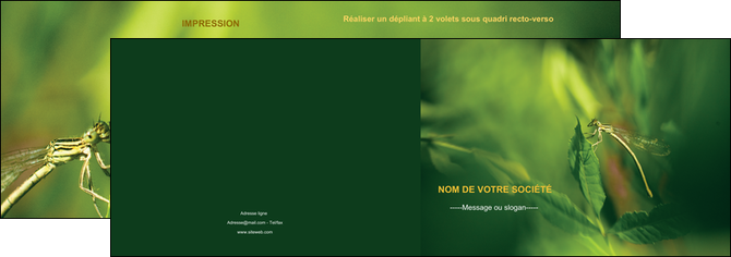 creation graphique en ligne depliant 2 volets  4 pages  restaurant menu restaurant liste de menu set de table MIDLU34221