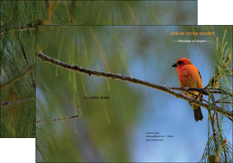 creation graphique en ligne pochette a rabat paysage nature parc naturel animaux parc naturel des oiseaux MLGI34275