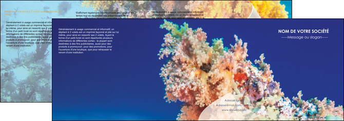 imprimer depliant 4 volets  8 pages  plongee  plongee plongee sous marine centre de plongee MIDBE34369