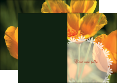creation graphique en ligne depliant 2 volets  4 pages  faire part de naissance carte de naissance carte pour naissance MIDBE34411