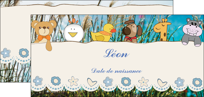 imprimerie flyers faire part de naissance carte de naissance carton invitation naissance MIDBE34829