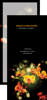 faire flyers fleuriste et jardinage fleurs printemps jardin MLIG35155