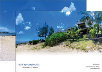 imprimer affiche sejours agence immobilier ile maurice villa MIDLU35199