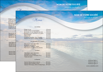 imprimer set de table sejours plage ocean bord de mer MIDBE35537