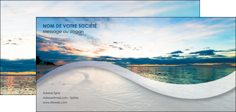 creation graphique en ligne flyers sejours plage ocean bord de mer MIDBE35549