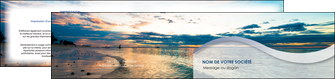 imprimer depliant 2 volets  4 pages  sejours plage ocean bord de mer MIDBE35553
