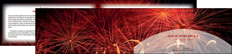 exemple depliant 2 volets  4 pages  14 juillet feux dartifice artificier MLIG35607