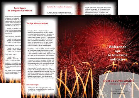 modele en ligne depliant 3 volets  6 pages  14 juillet feux dartifice artificier MIDBE35621