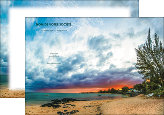 imprimerie affiche sejours plage mer vacances MIDBE35907