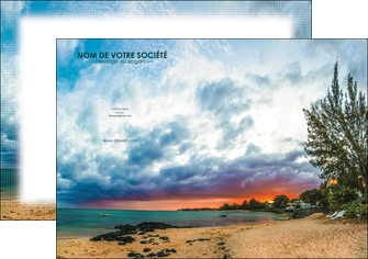 faire affiche sejours plage mer vacances MIDBE35913