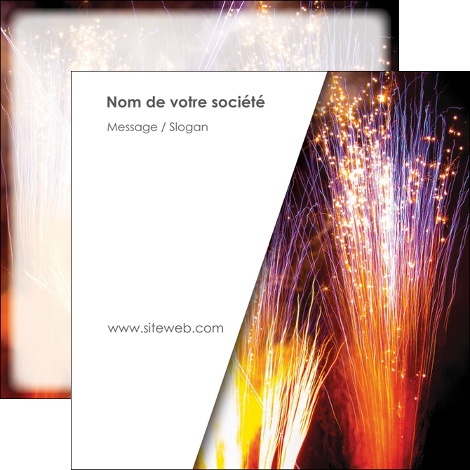 exemple flyers reception et animation feu dartifice artificier artilleur MLIGLU36113