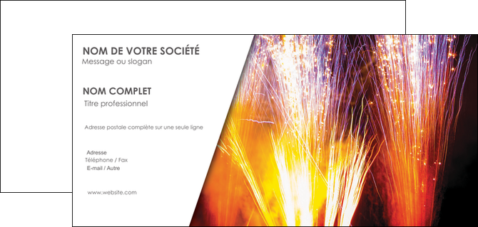 faire carte de correspondance reception et animation feu dartifice artificier artilleur MLIGLU36125