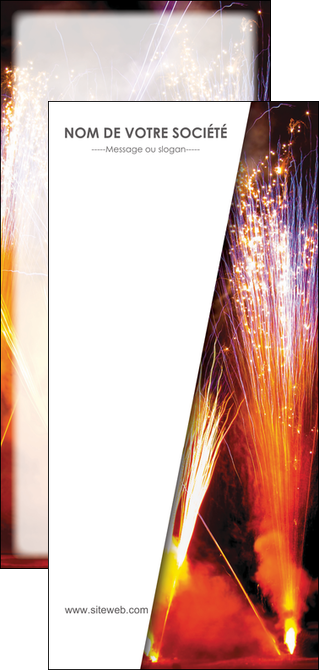 realiser flyers reception et animation feu dartifice artificier artilleur MIDBE36133