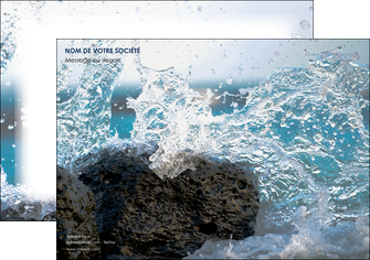impression affiche mer rocher nature MIFBE36223