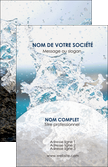 creer modele en ligne carte de visite eau flot mer MLGI36419