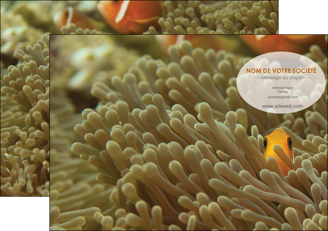 modele en ligne pochette a rabat animal nemo macro original MIDBE36429