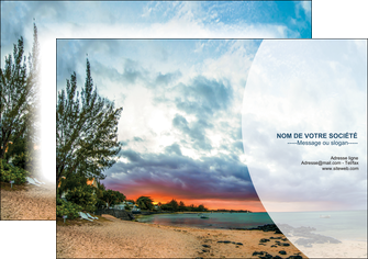 impression affiche tourisme  plage mer nature MIDLU36703