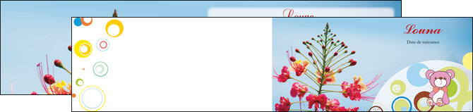 impression depliant 2 volets  4 pages  couleur fleur liberte MIDBE36785