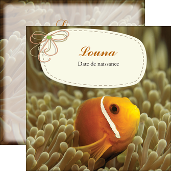 Impression Faire part  Faire Part de naissance imprimer-faire-part-impression Flyers Carré 12 x 12 cm