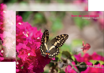 imprimerie flyers agriculture papillons fleurs nature MLGI37115
