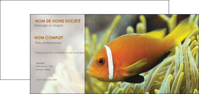 personnaliser modele de carte de correspondance animal originale belle photo idee MIDBE37471