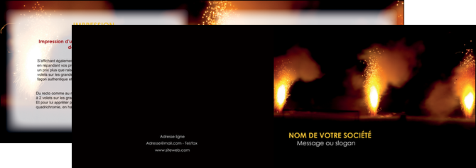 exemple depliant 2 volets  4 pages  evenement evenementiel lumiere MIDBE37525