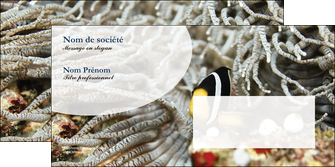 personnaliser modele de enveloppe animal poisson plongee nature MIDBE37933