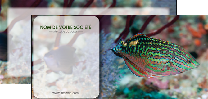 faire modele a imprimer flyers plongee  poisson plongee nature MIDBE38169