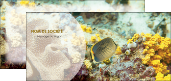 personnaliser maquette flyers plongee  poisson plongee nature MIDBE38223