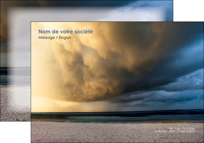 cree flyers tourisme  plage mer sable MIDBE38759