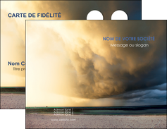 cree carte de visite tourisme  plage mer sable MIDBE38777