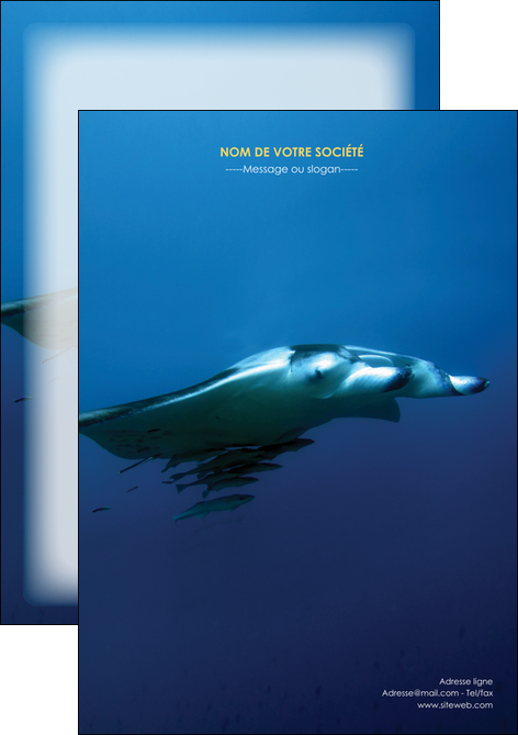 cree flyers animal poissons animal plongee MIDBE38793