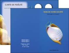 creation graphique en ligne carte de visite poisson et crustace poissons mer ocean MIDLU38893