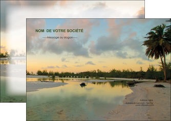 cree flyers tourisme  plage bord de mer arbre MIDBE39329